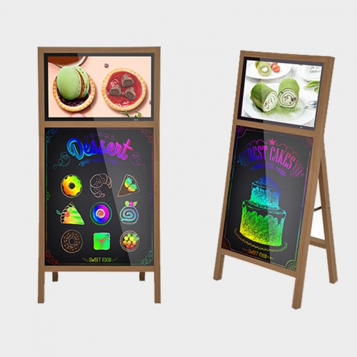 Portable Digital Signage with Writing Board
