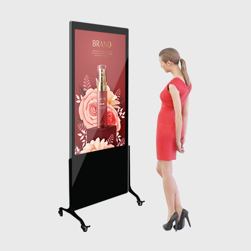 Indoor Rollers LCD Advertising Digital Signage